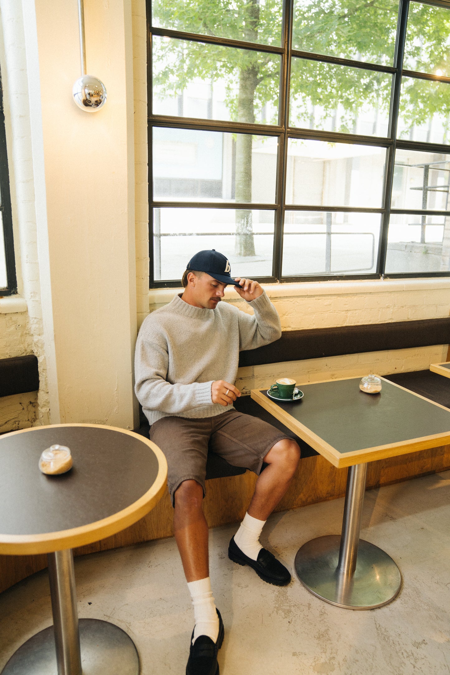 BOTHA UNION DENIM JORTS - WASHED BROWN