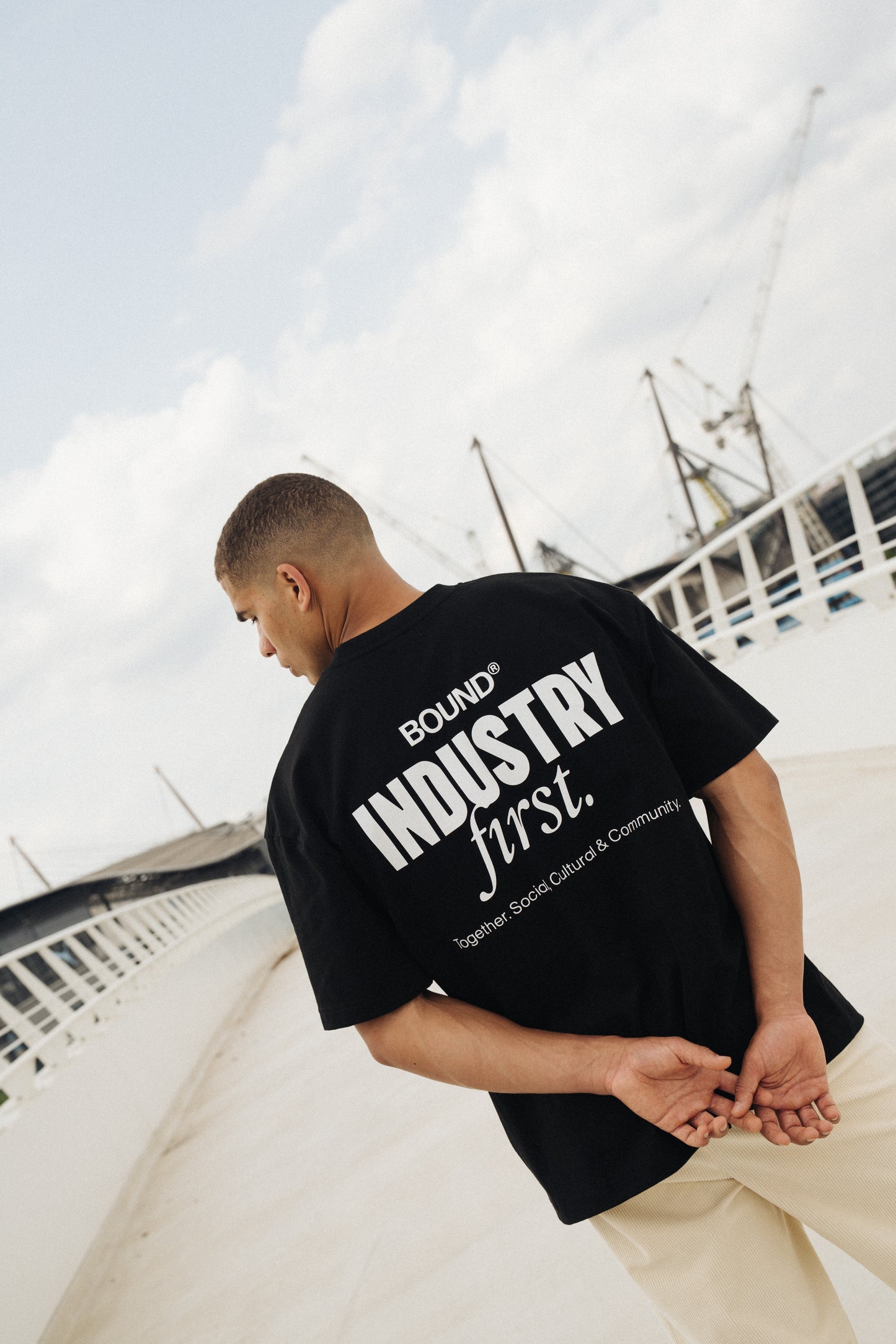INDUSTRY FIRST TEE - BLACK