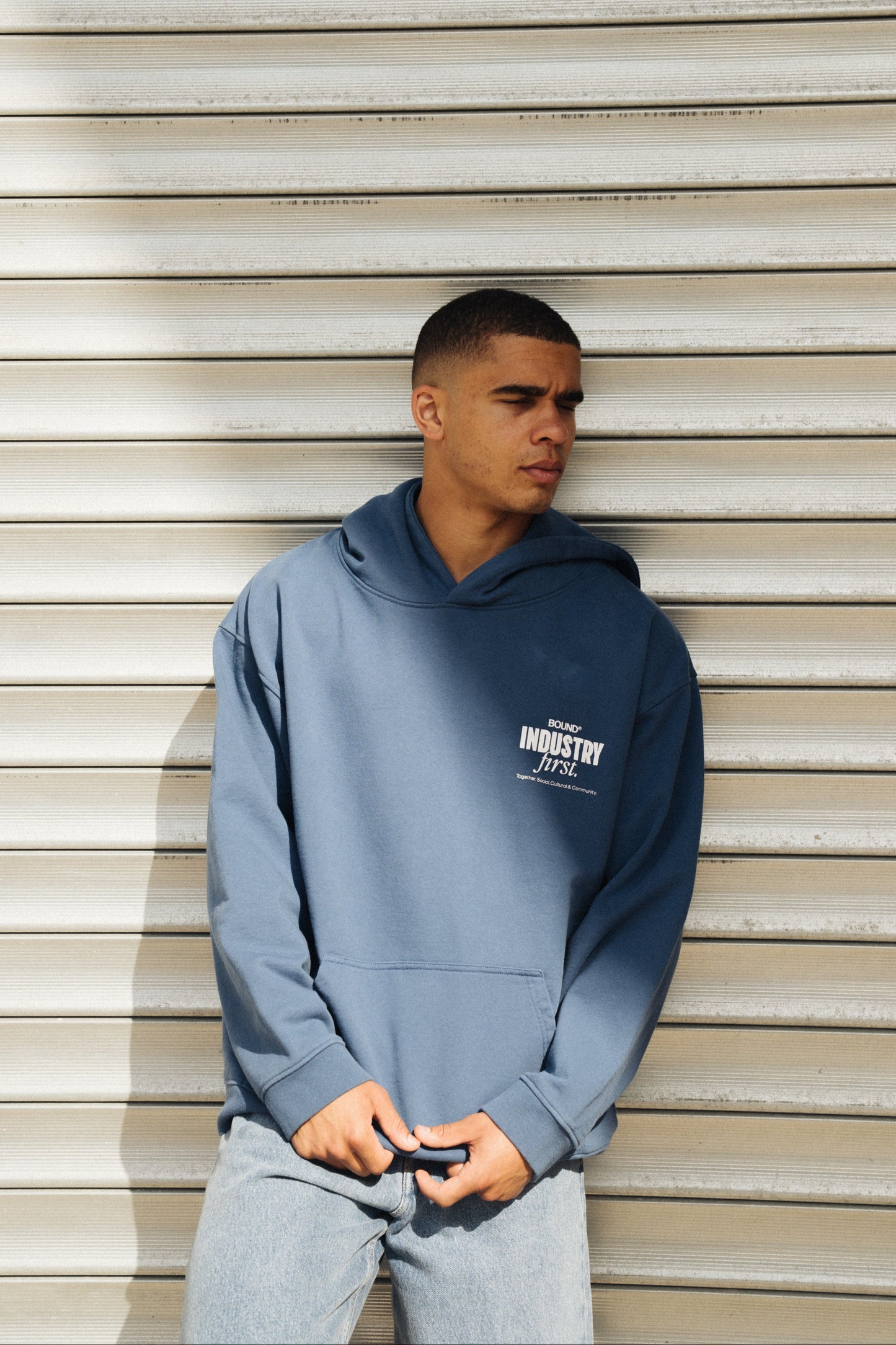 INDUSTRY FIRST HOODIE - NAVY
