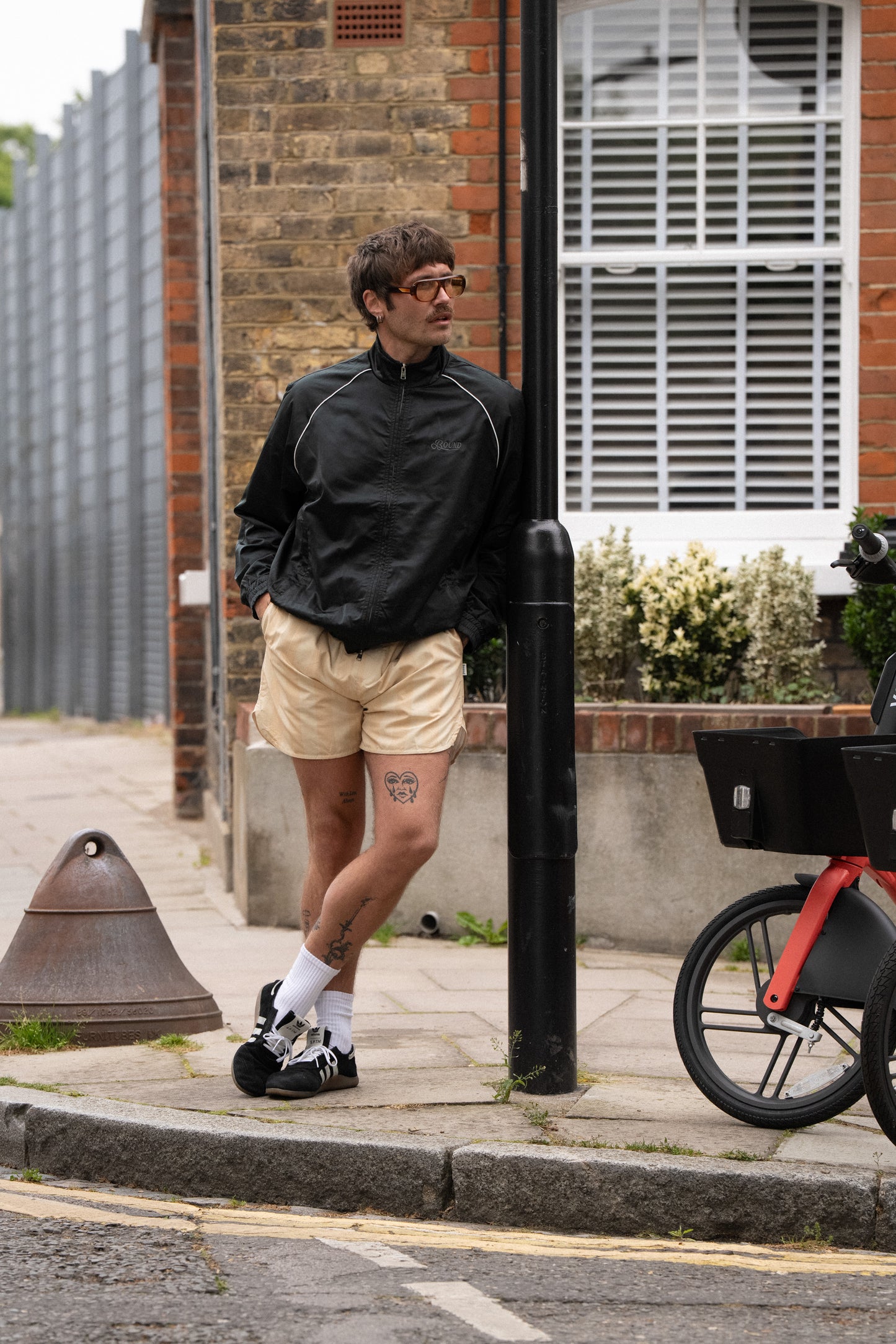 FREDDIE RAGLAN BOMBER TRACK JACKET