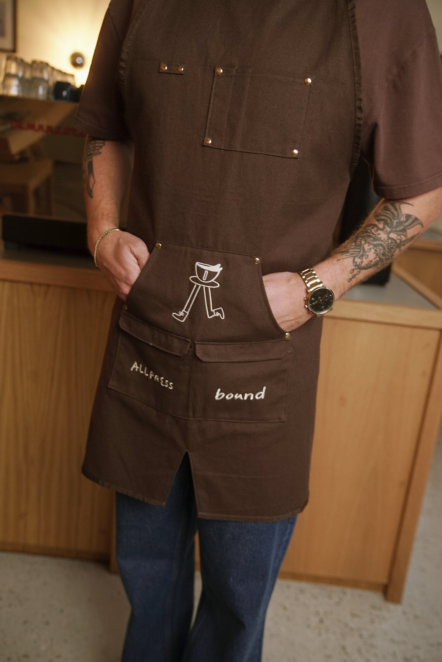 ALLPRESS X BOUND 'JOE' HEAVY UTILITY APRON