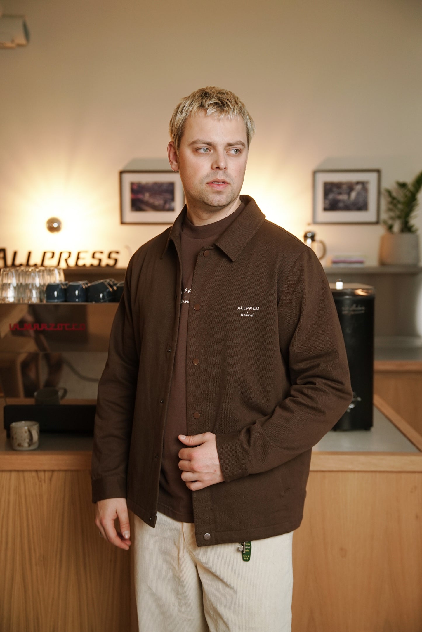 ALLPRESS X BOUND 'JOE' CANVAS CHORE JACKET