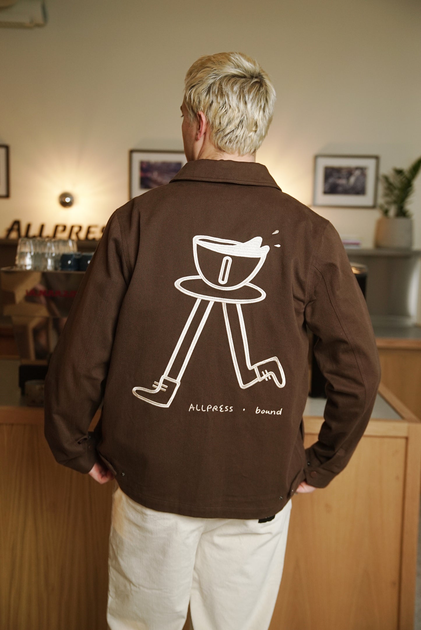 ALLPRESS X BOUND 'JOE' CANVAS CHORE JACKET