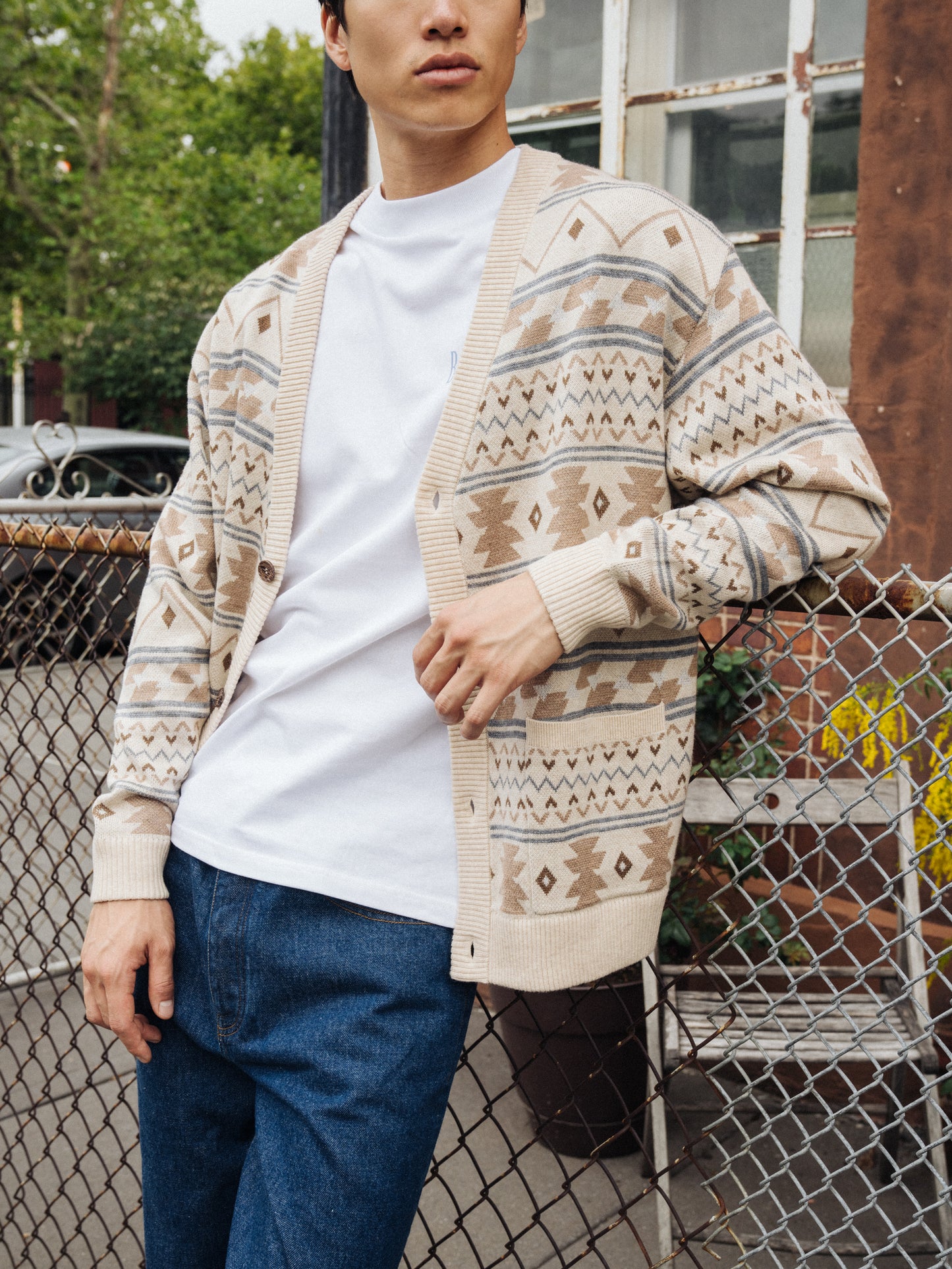 AZTEC GRANDAD CARDIGAN