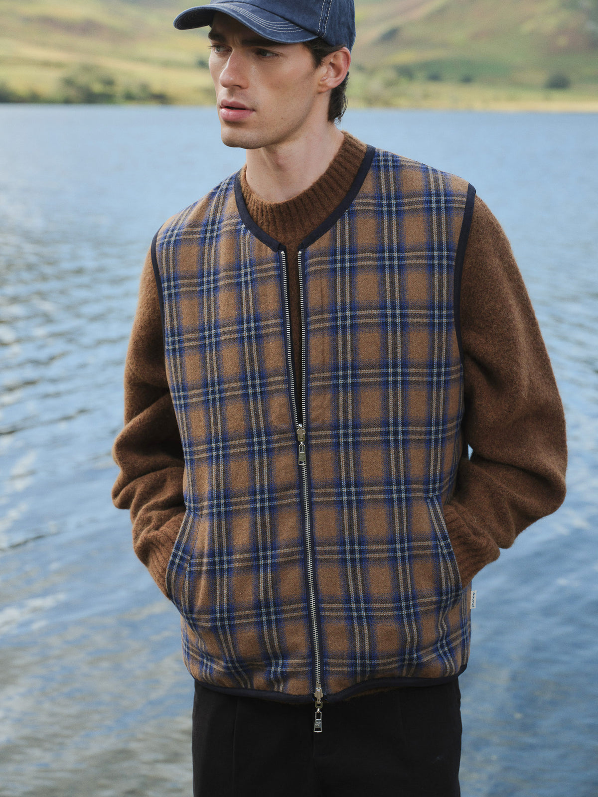 BAXTER DEUX MOHAIR SWEATER - BROWN