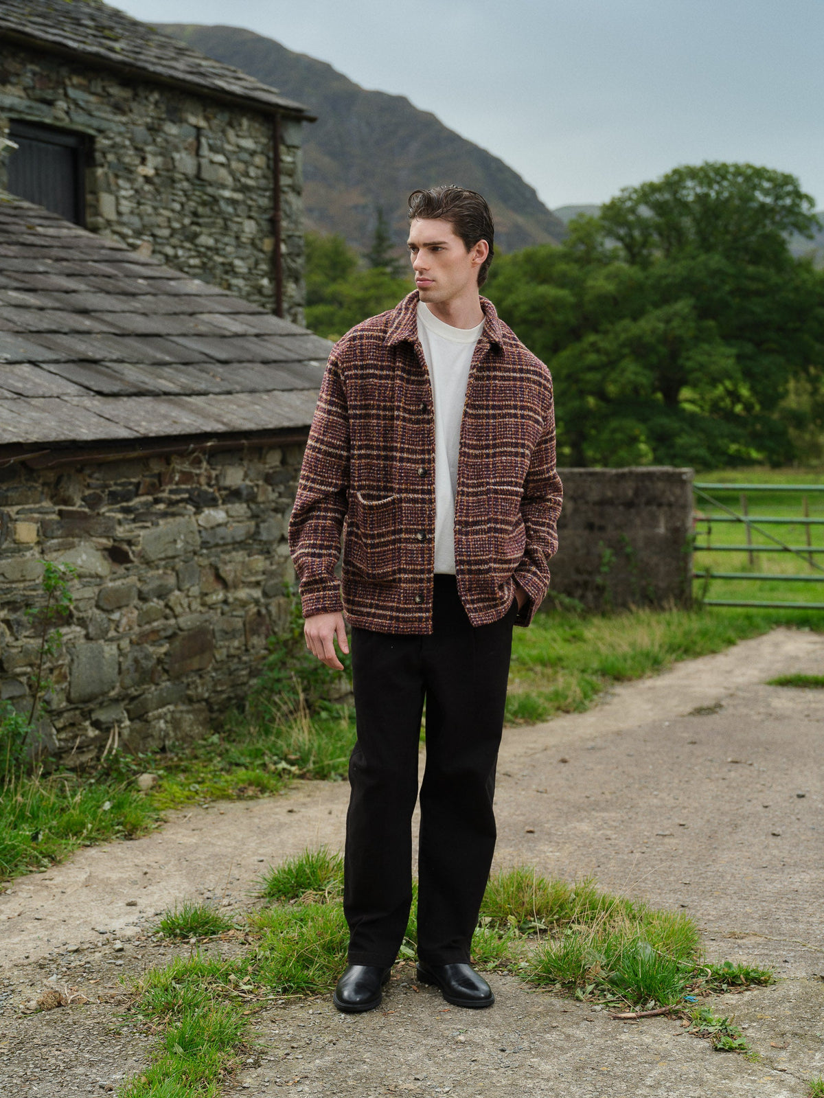 SEDONA TEXTURED WOVEN OVERSHIRT