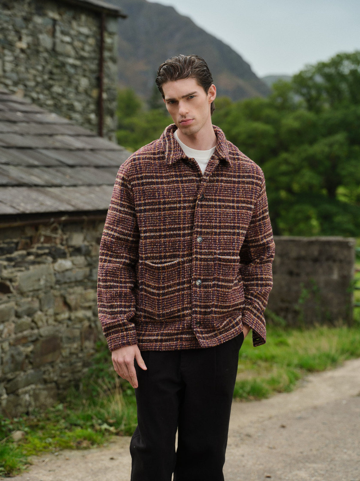 SEDONA TEXTURED WOVEN OVERSHIRT