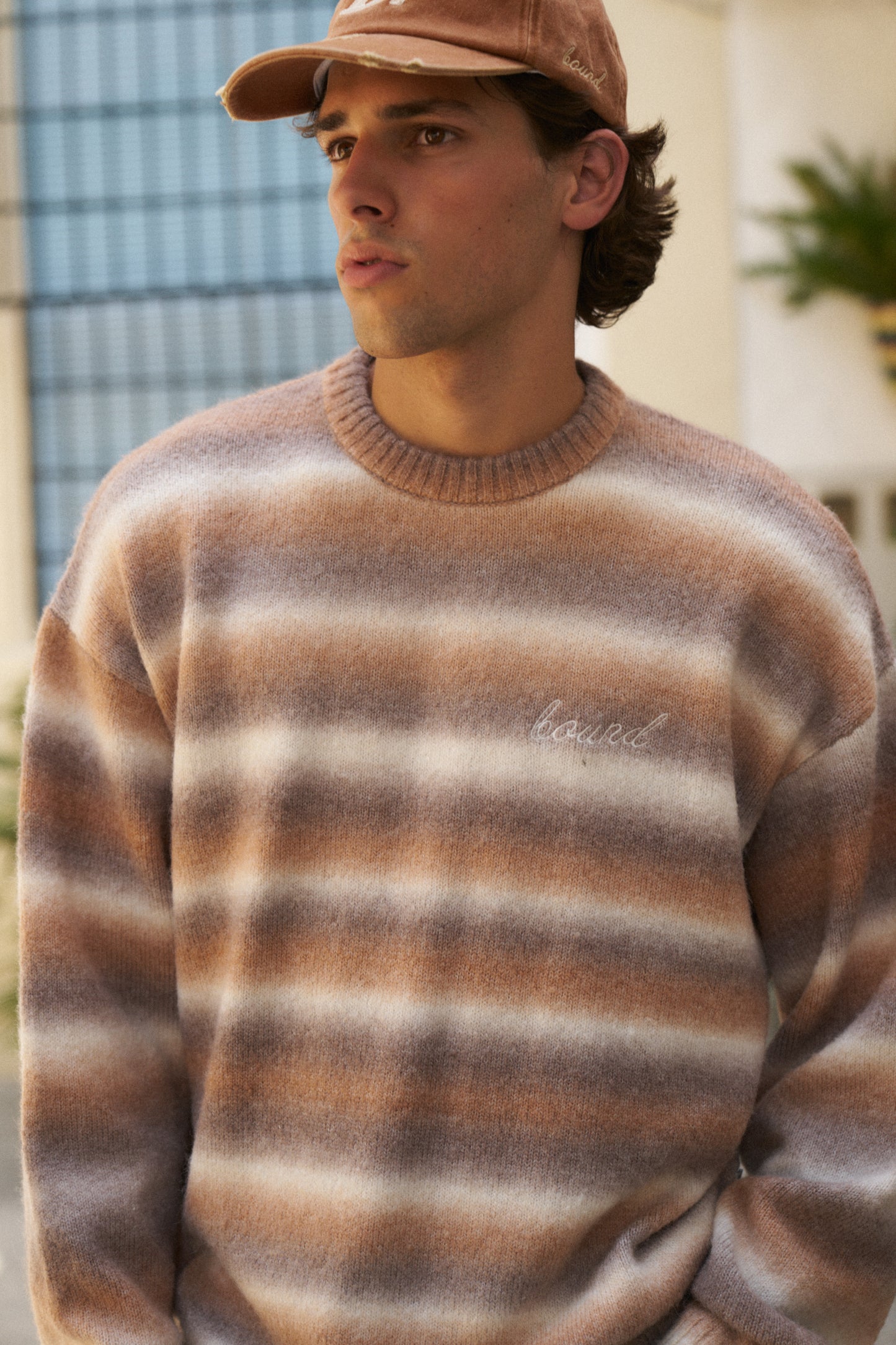 MUSHROOM GRADIENT KNIT