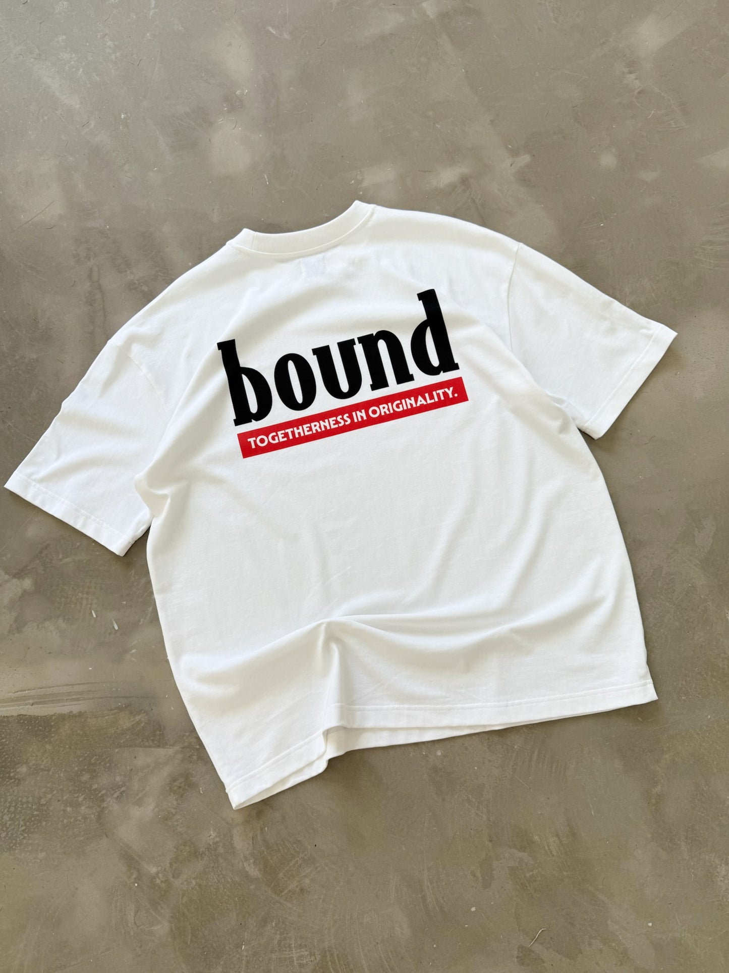 RED LABEL TEE - WHITE