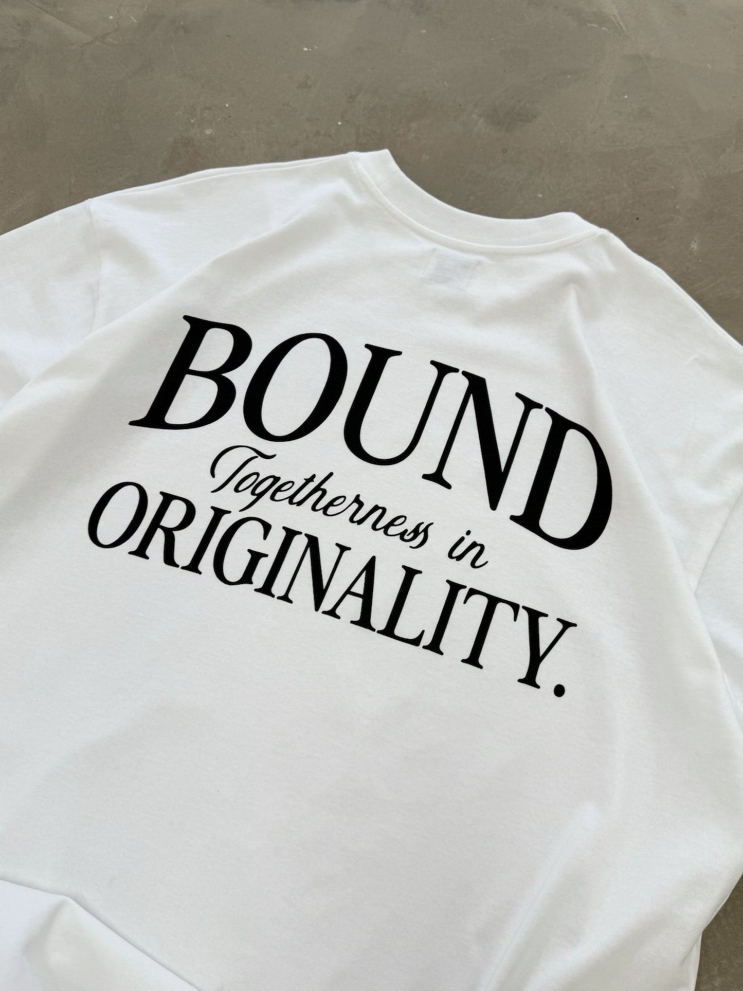 ORIGINALITY TEE - WHITE