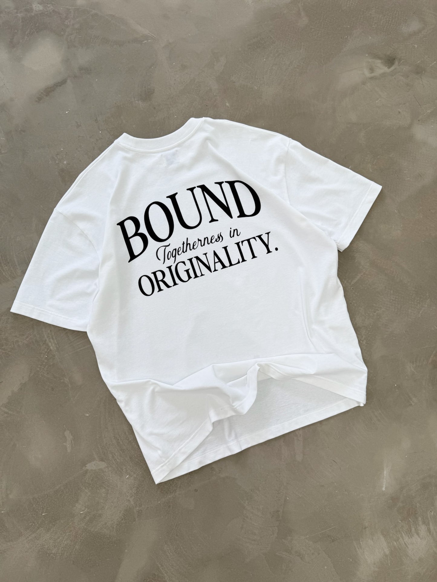 ORIGINALITY TEE - WHITE