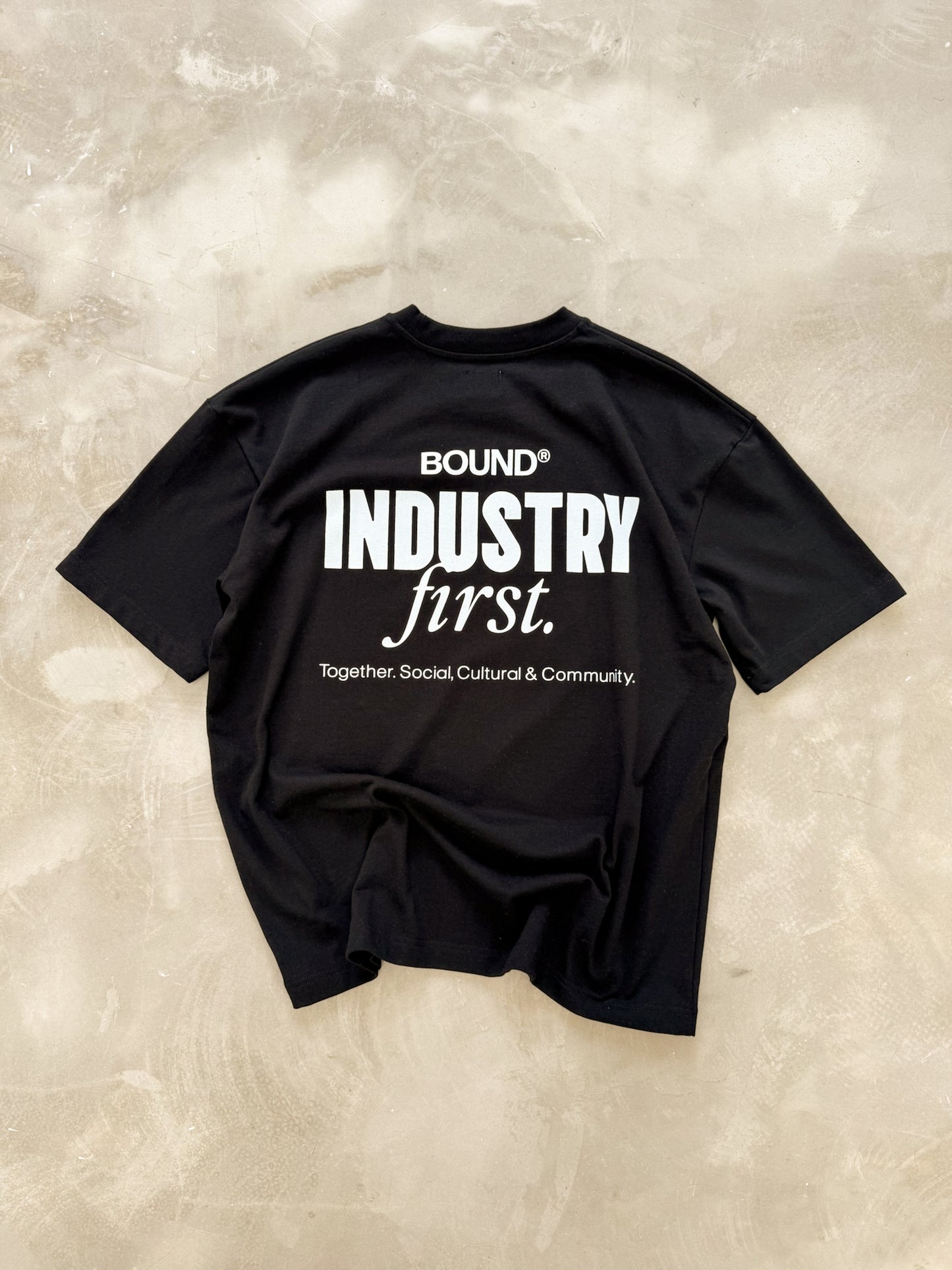 INDUSTRY FIRST TEE - BLACK