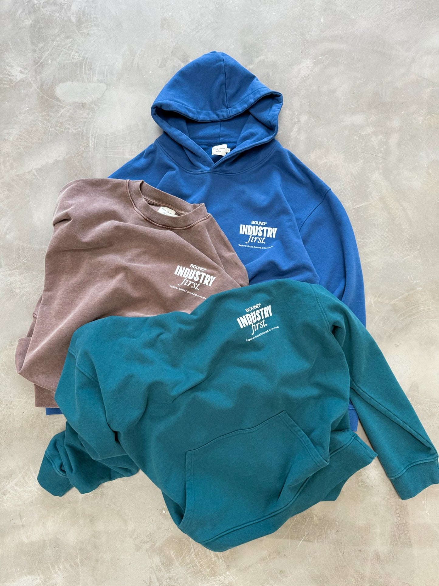 INDUSTRY FIRST HOODIE - NAVY