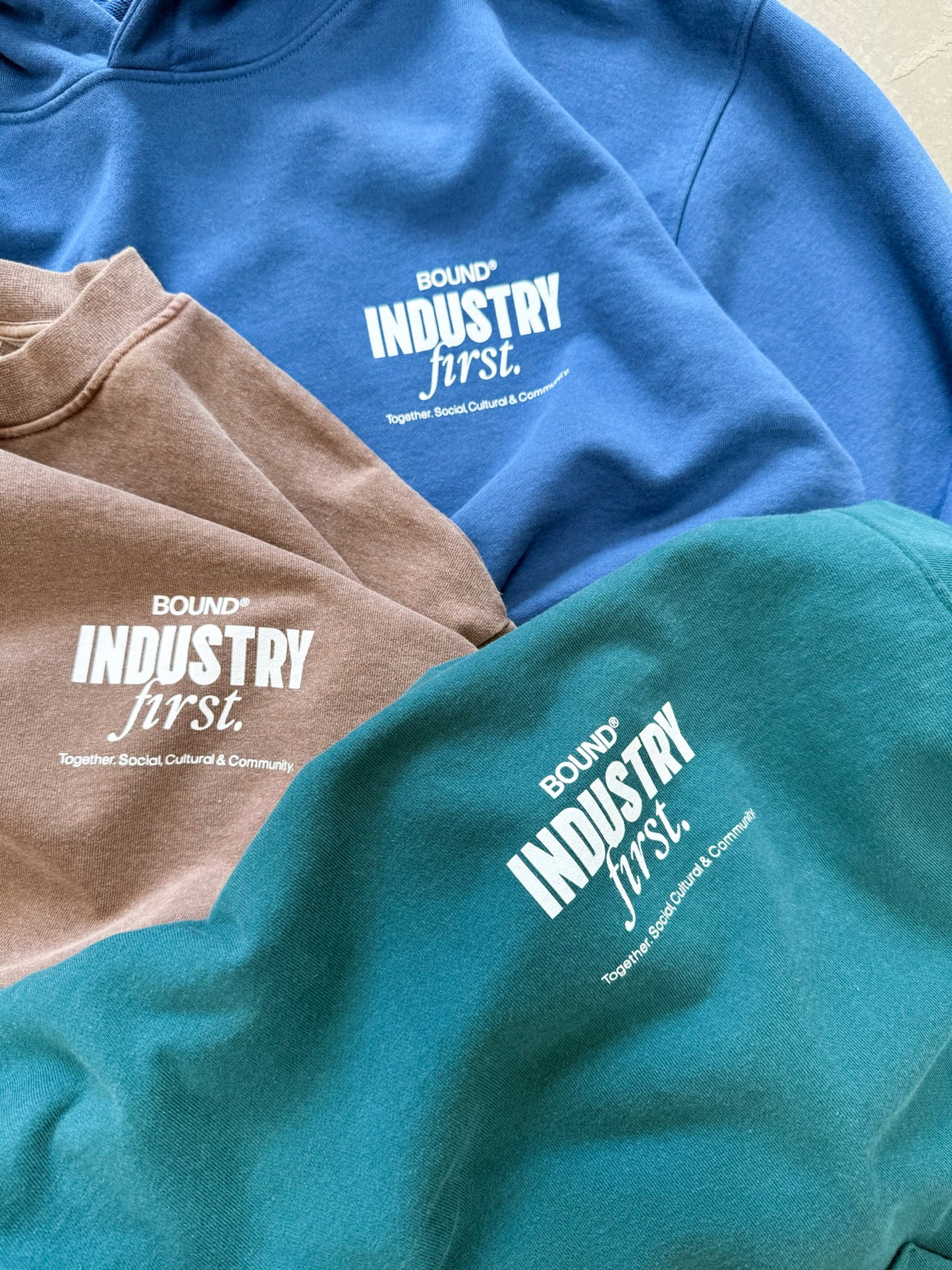 INDUSTRY FIRST HOODIE - FOREST GREEN