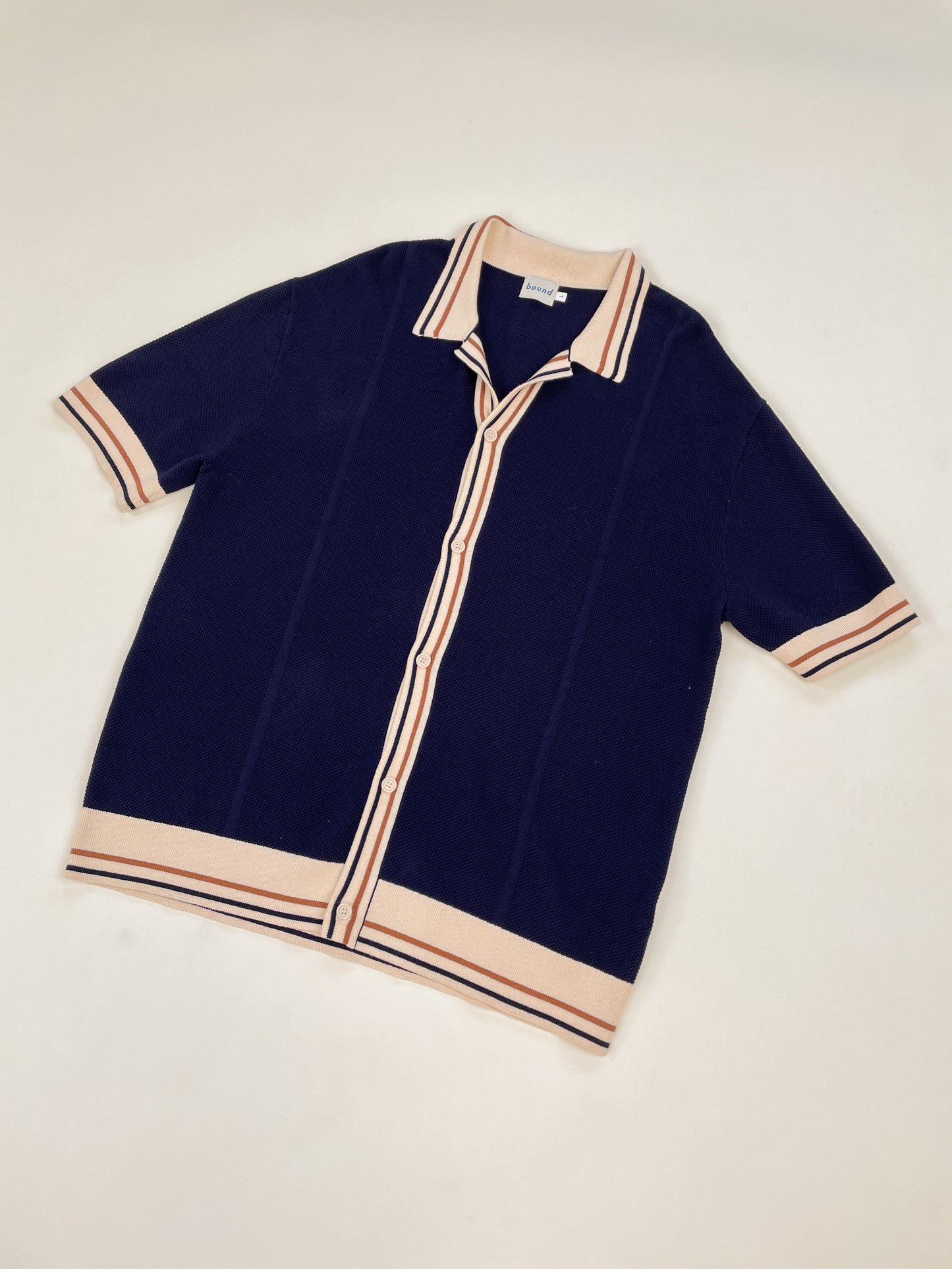 STEVIE WAFFLE TEXTURED KNIT POLO