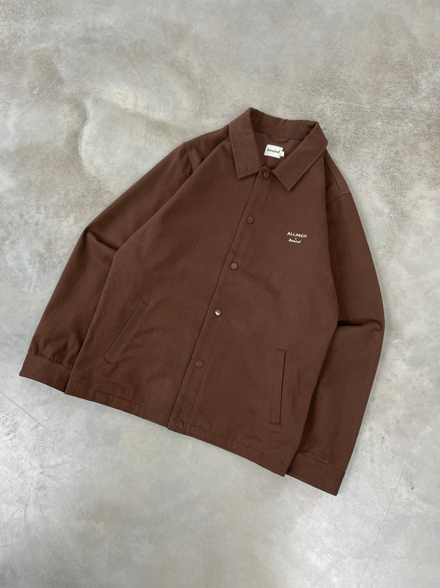 ALLPRESS X BOUND 'JOE' CANVAS CHORE JACKET