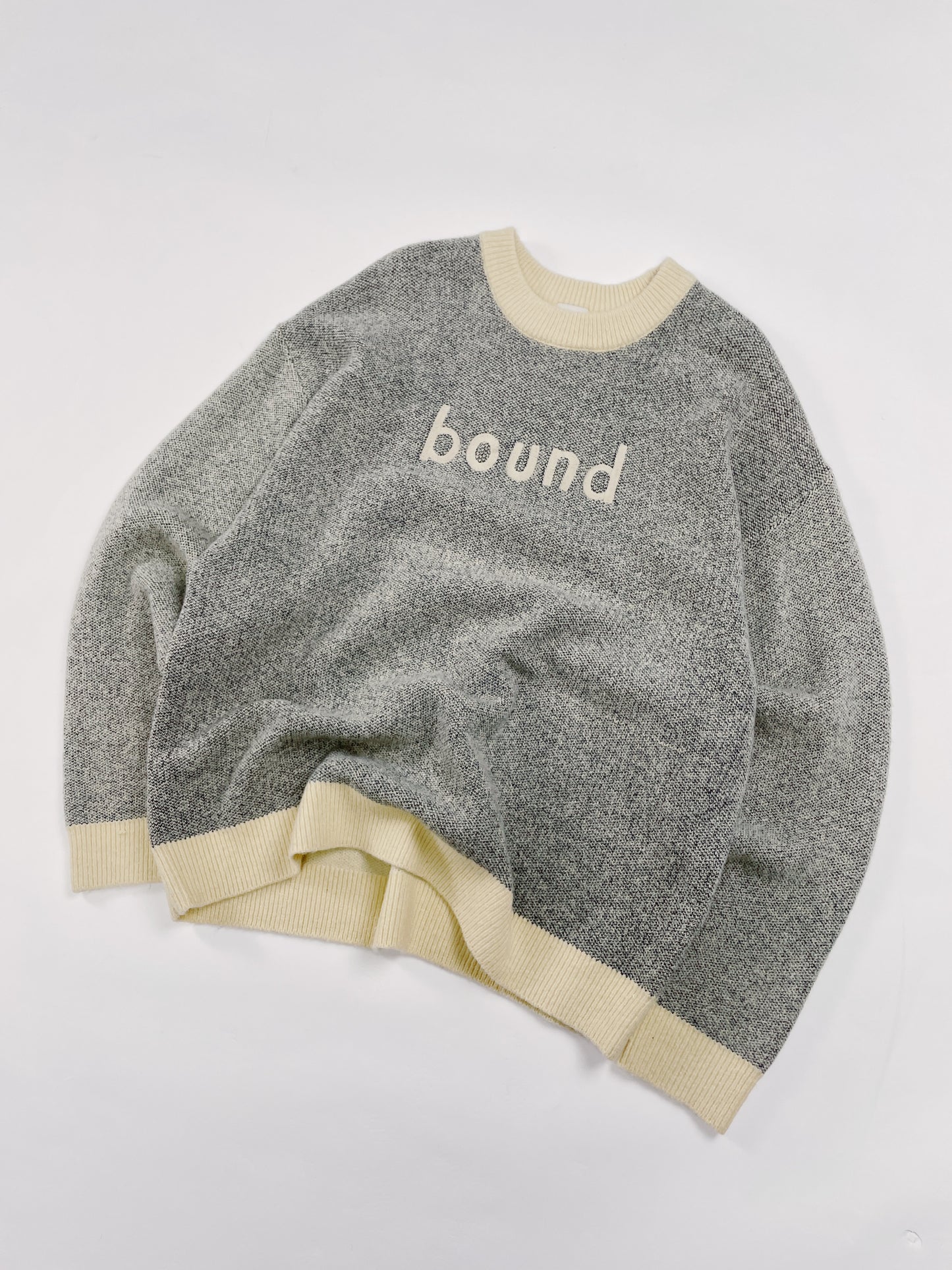 WOOL EMBROIDERED KNIT SWEATER