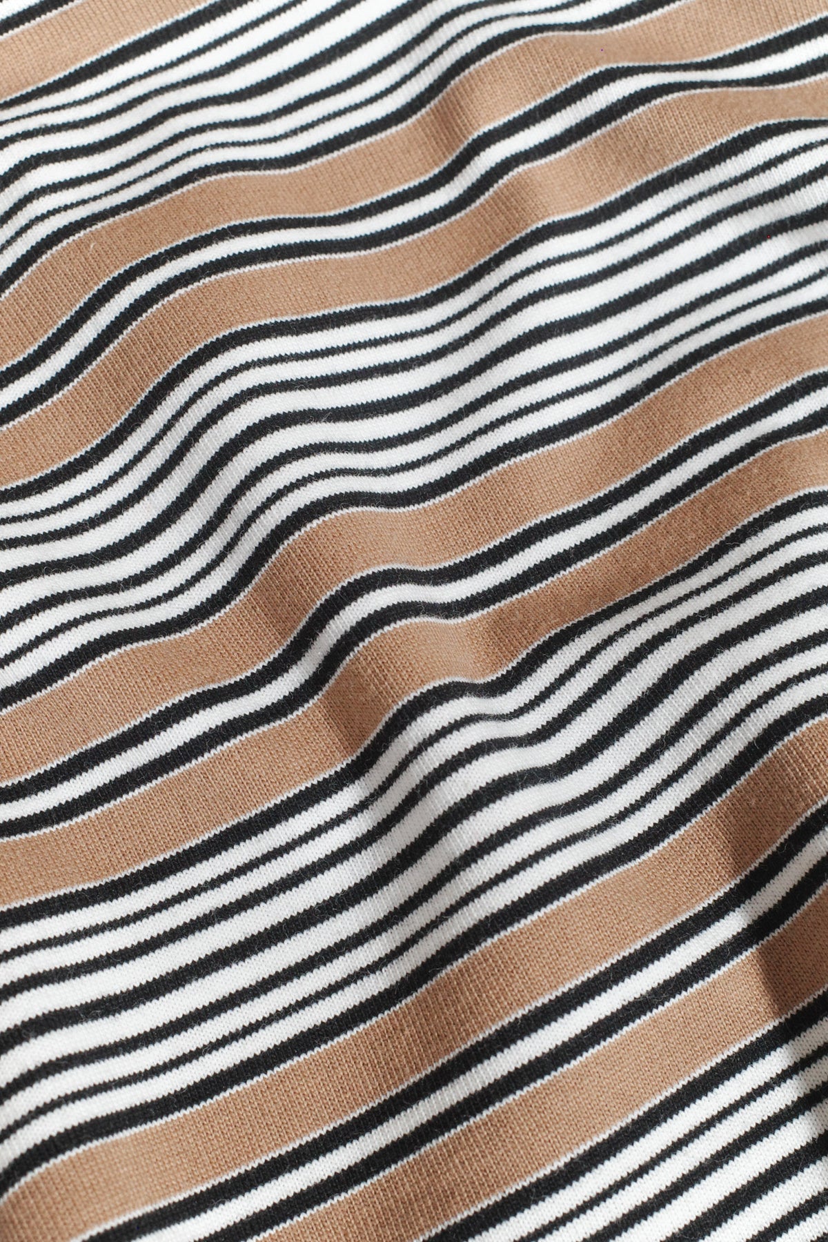 BOTHA STRIPE LONGSLEEVE TEE - BEIGE