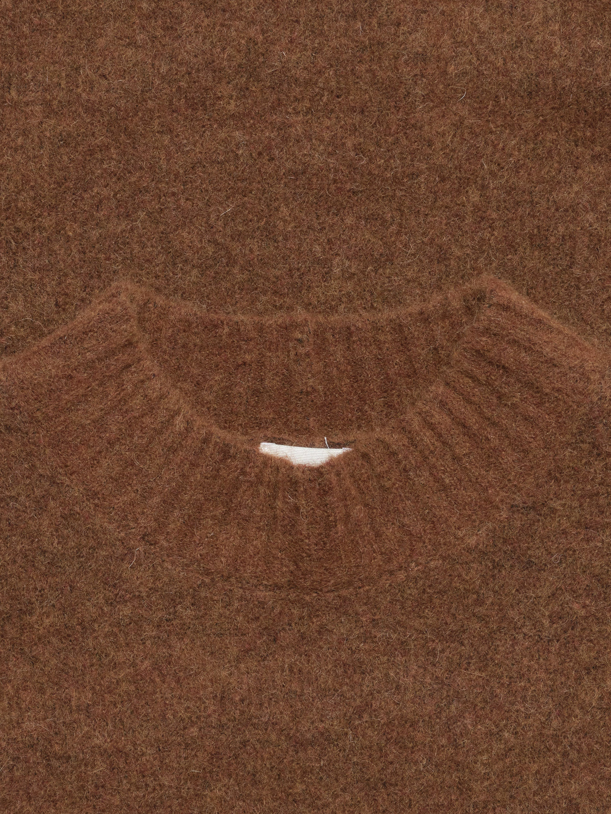 BAXTER DEUX MOHAIR SWEATER - BROWN