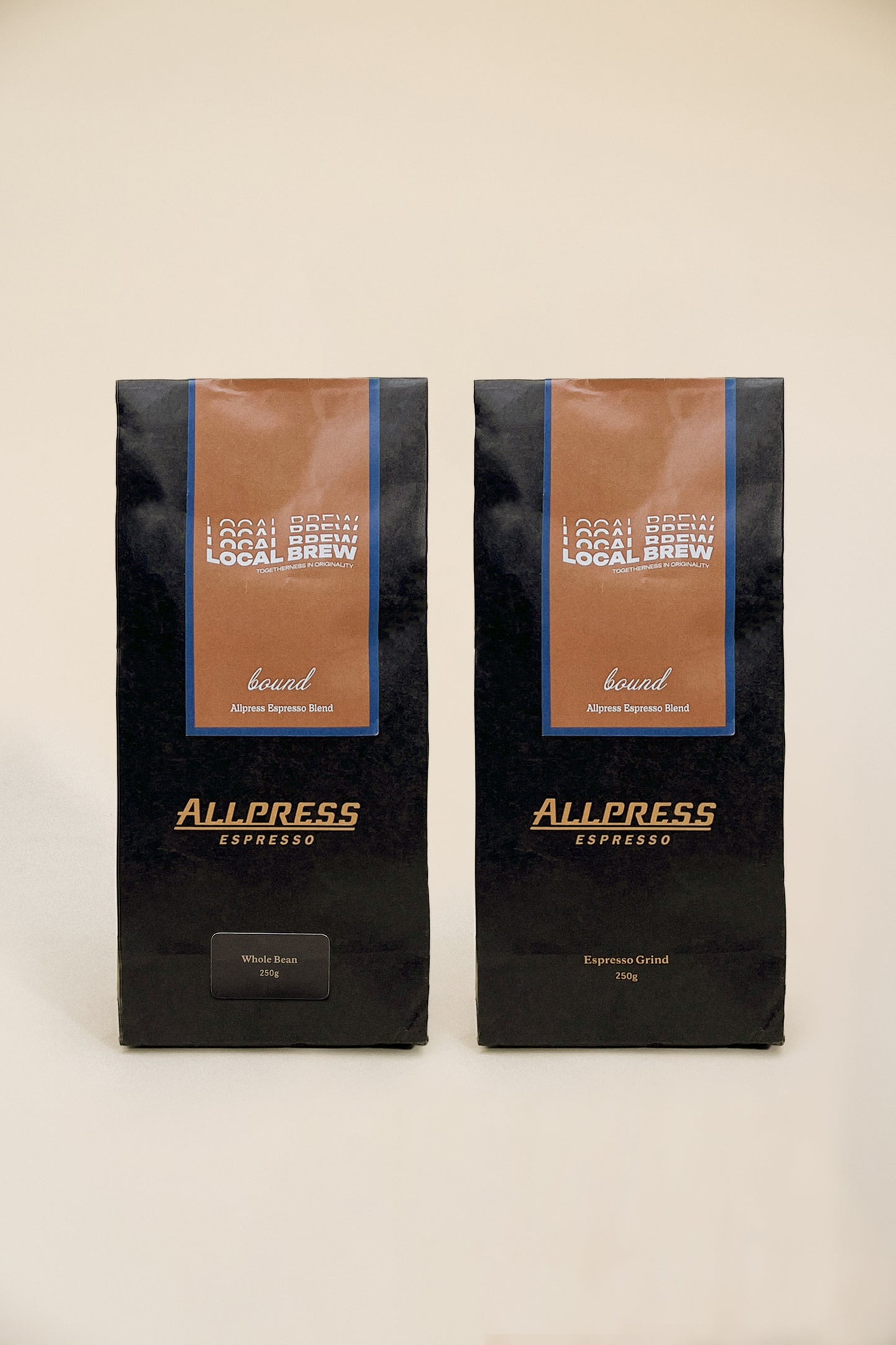 ALLPRESS X BOUND 'LOCAL BREW' COFFEE BEANS/GROUND