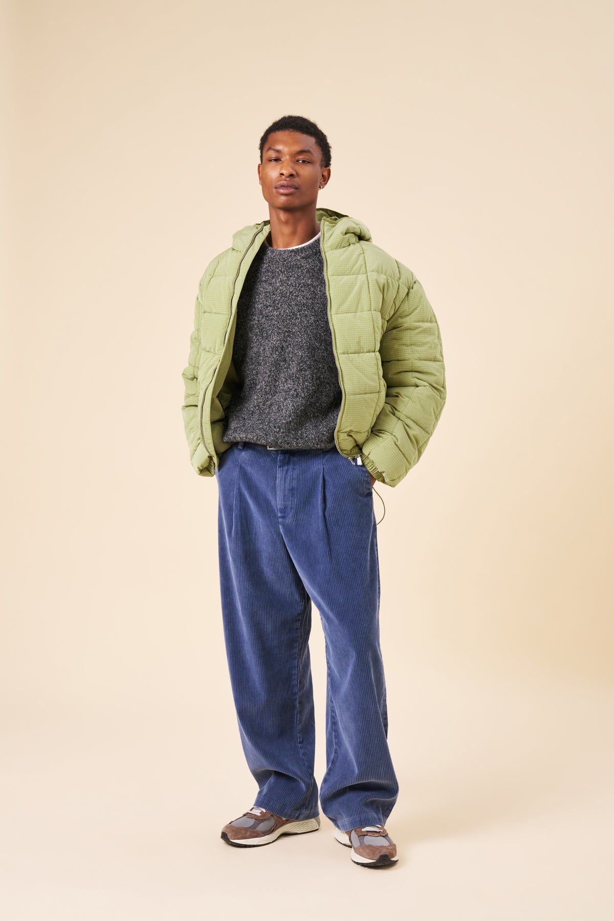 CHARCOAL MOHAIR KNIT JUMPER
