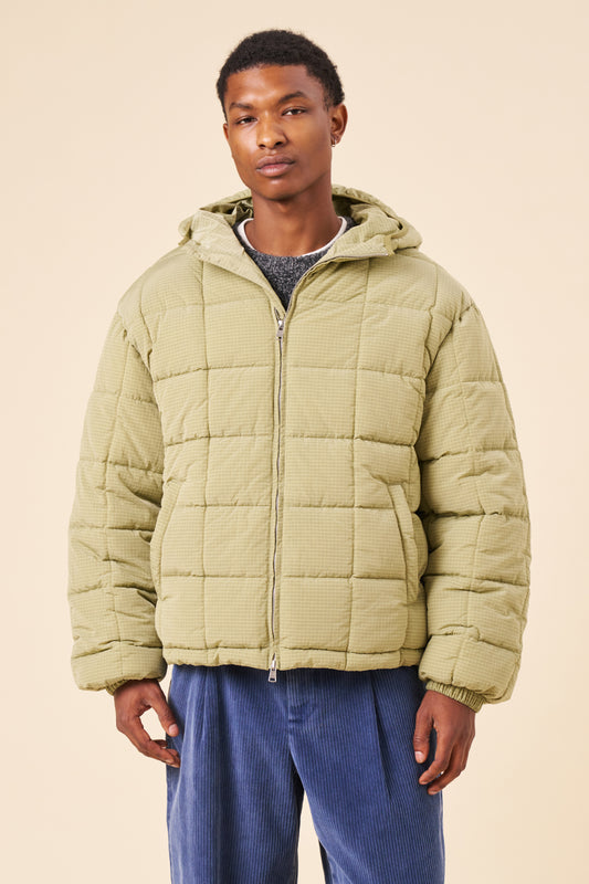ORBE RIPSTOP PUFFER - FERN GREEN