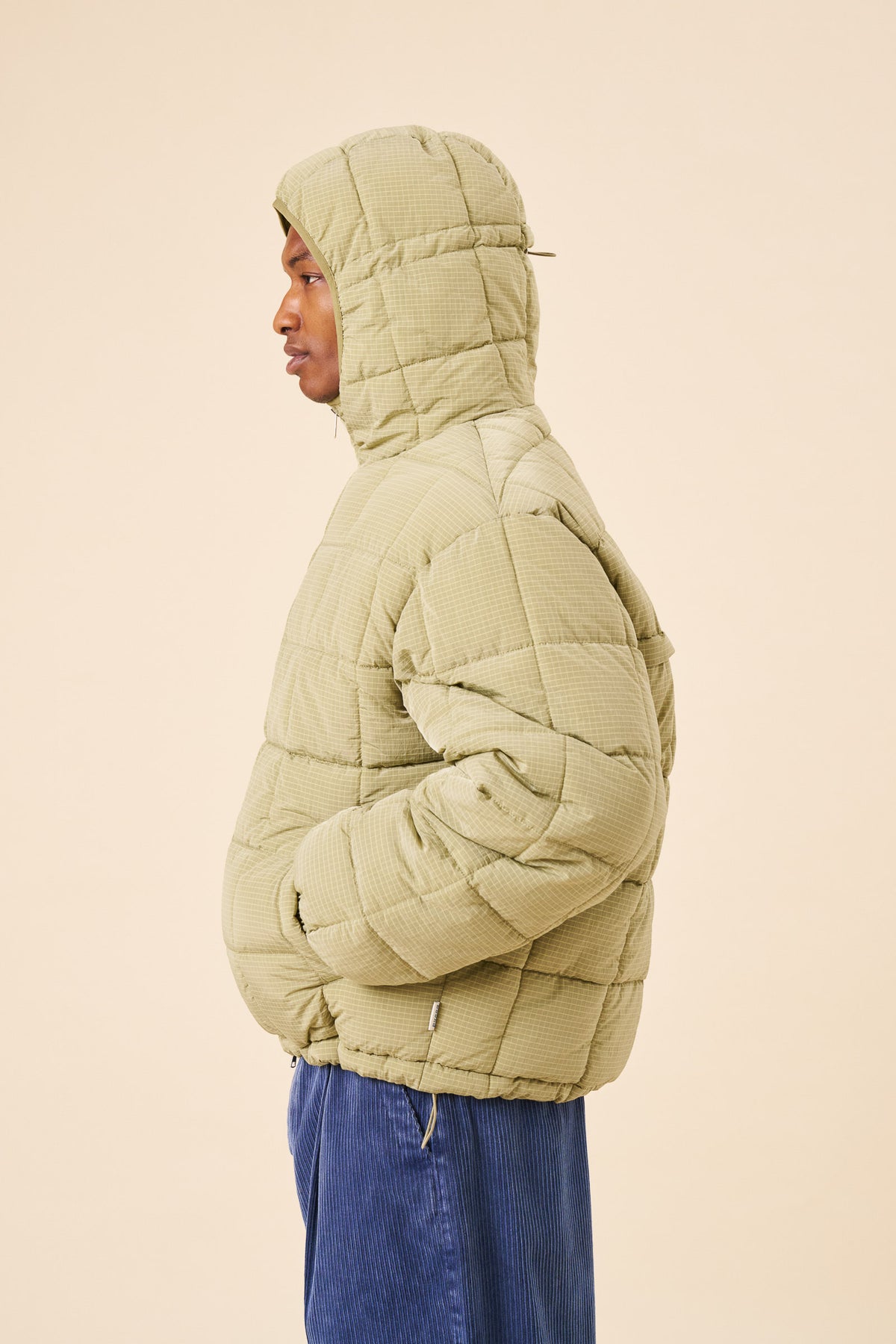 ORBE RIPSTOP PUFFER - FERN GREEN