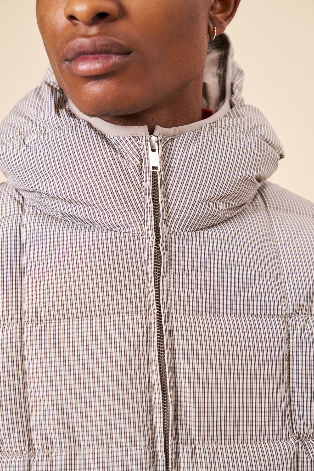 KERR CHECK RIPSTOP PUFFER
