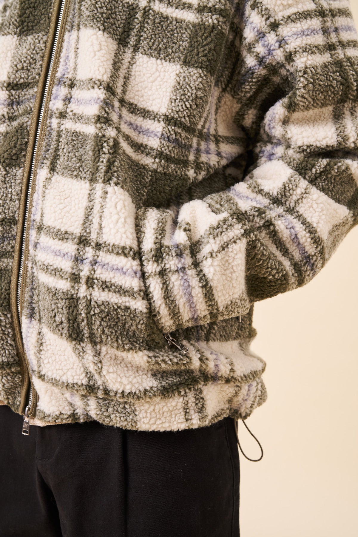 FERN FULL ZIP CHECK FLEECE