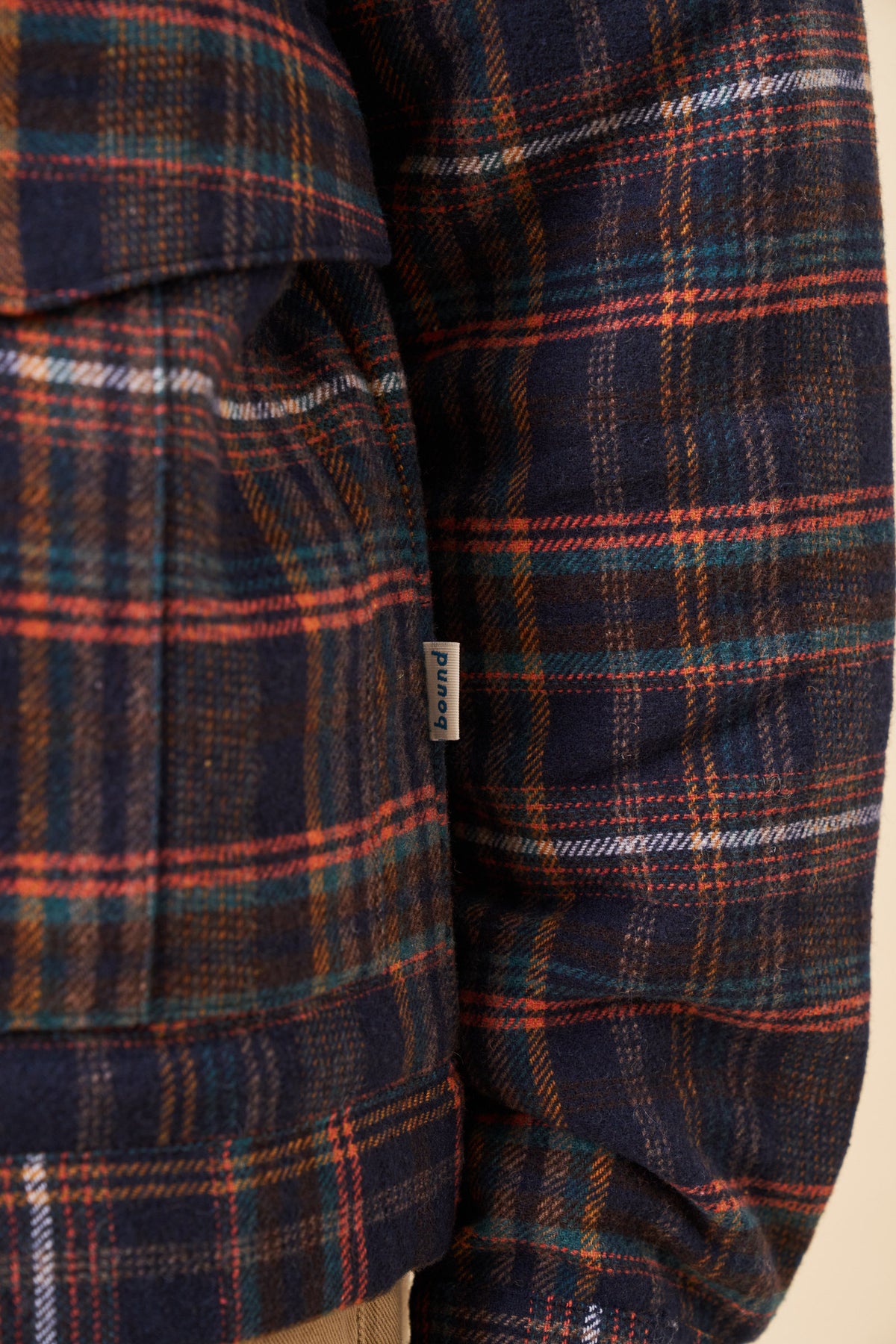 FRASER CHECK WOOL WORKERS JACKET