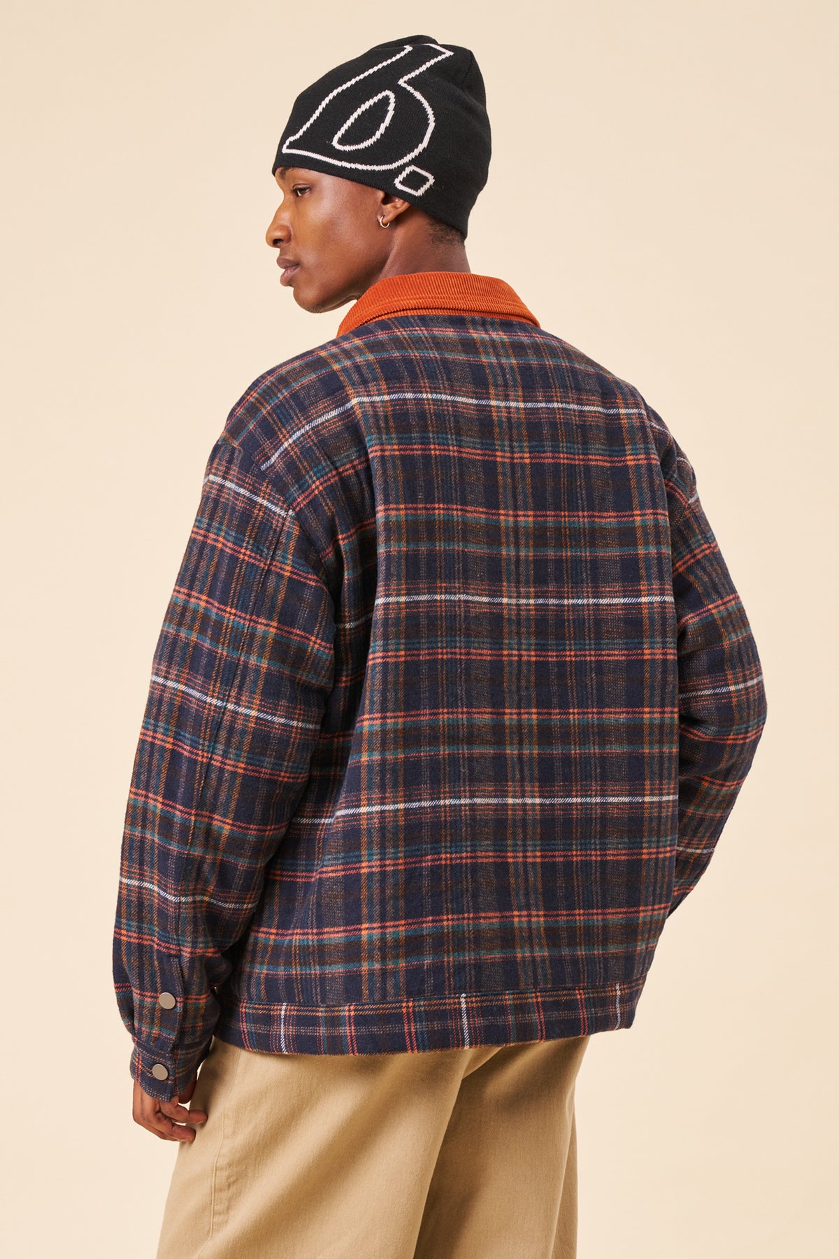 FRASER CHECK WOOL WORKERS JACKET
