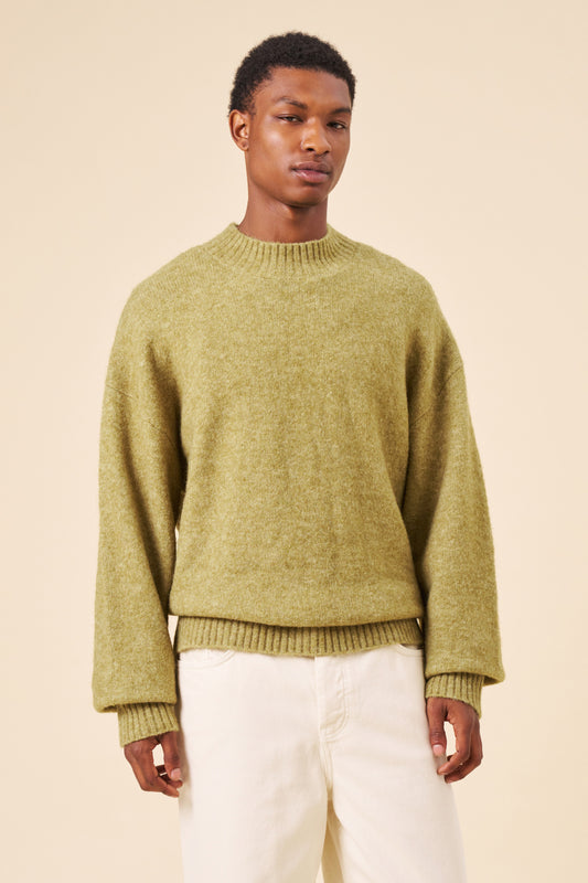 BAXTER DEUX MOHAIR SWEATER - FERN