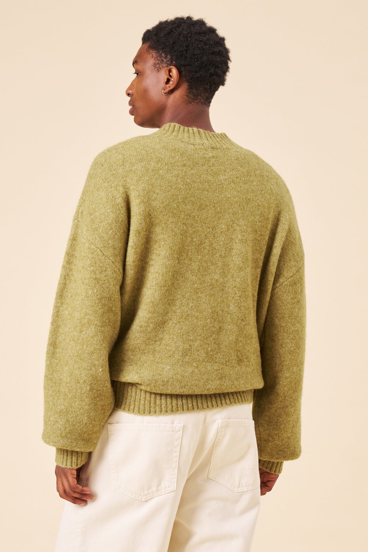 BAXTER DEUX MOHAIR SWEATER - FERN