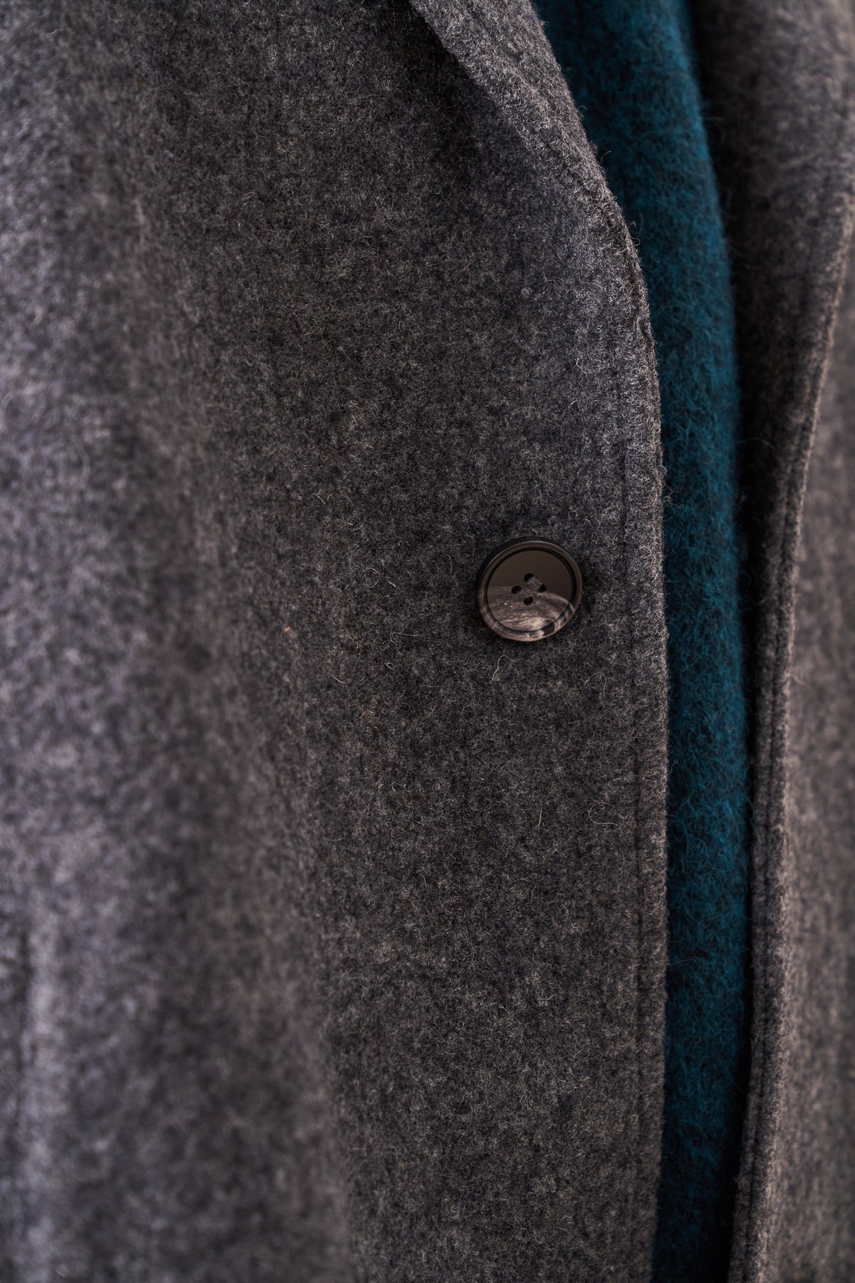OTIS WOOL TRENCH COAT - CLASSIC GREY