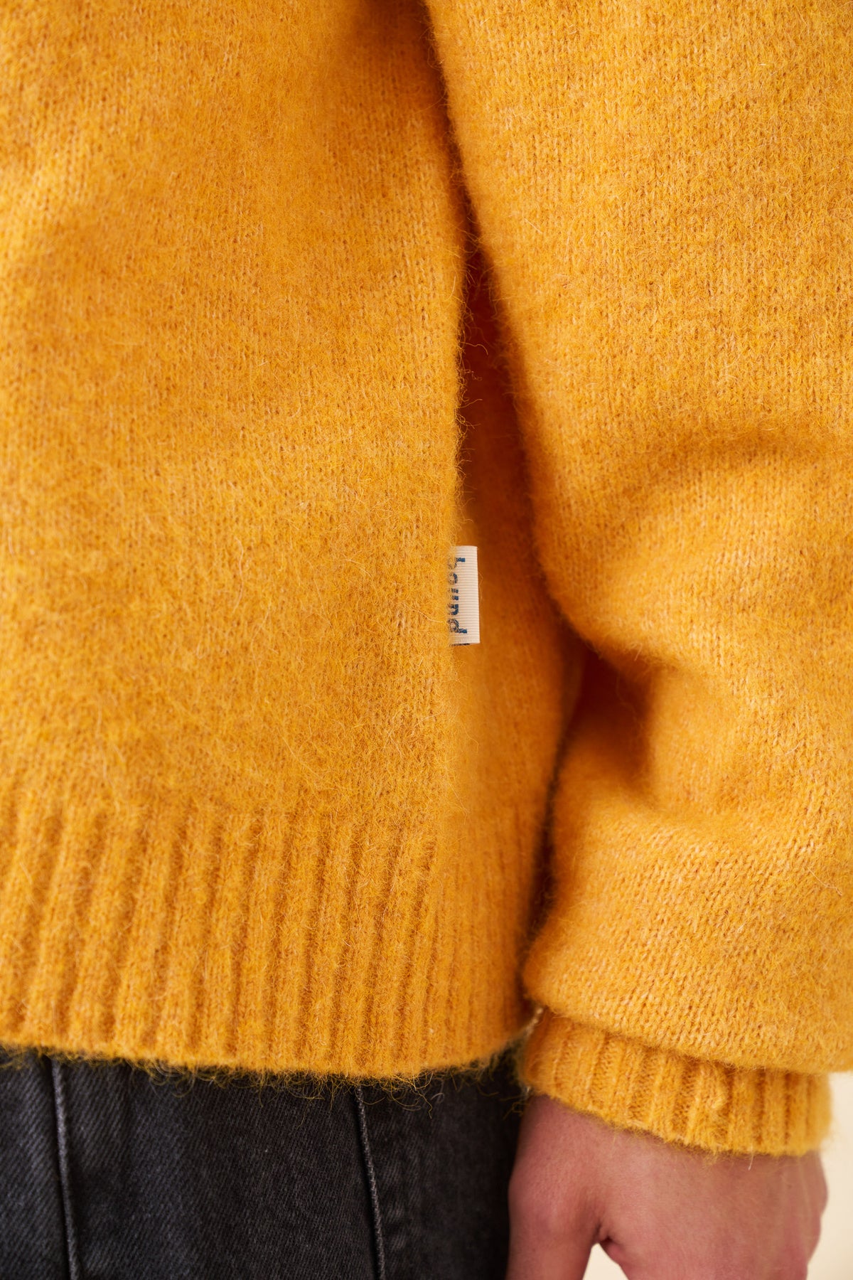 BAXTER DEUX MOHAIR SWEATER - SUNFLOWER