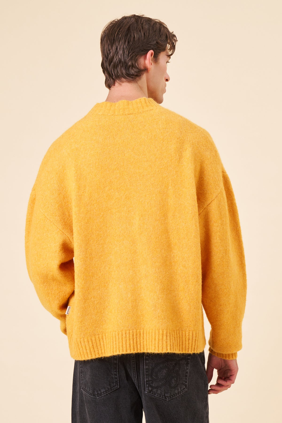 BAXTER DEUX MOHAIR SWEATER - SUNFLOWER