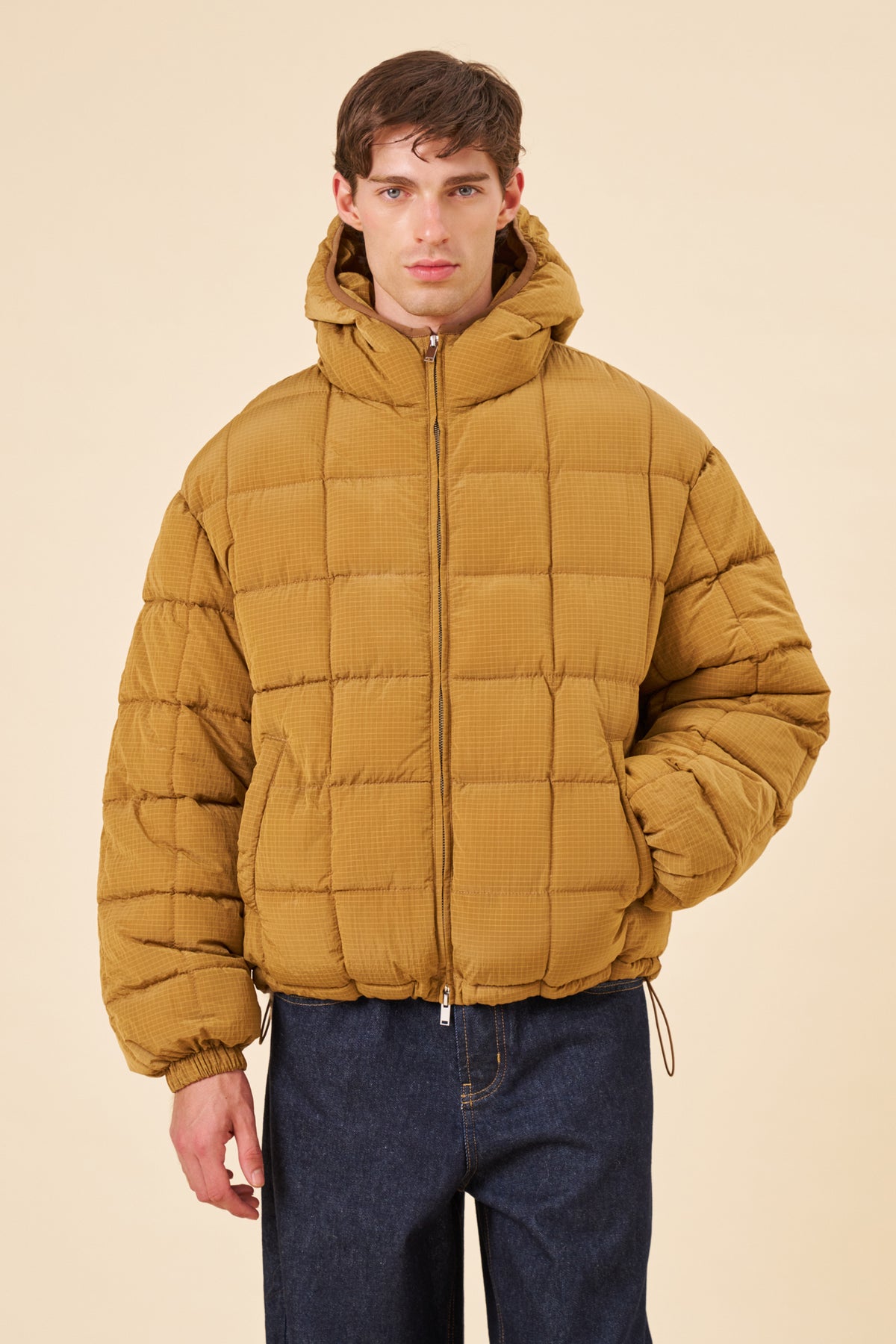 ORBE RIPSTOP PUFFER - GOLD