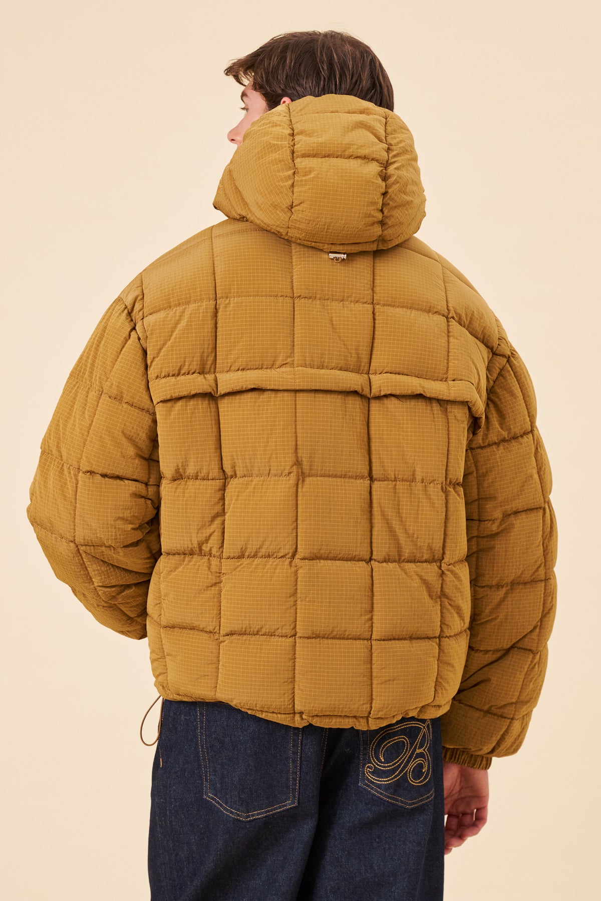 ORBE RIPSTOP PUFFER - GOLD