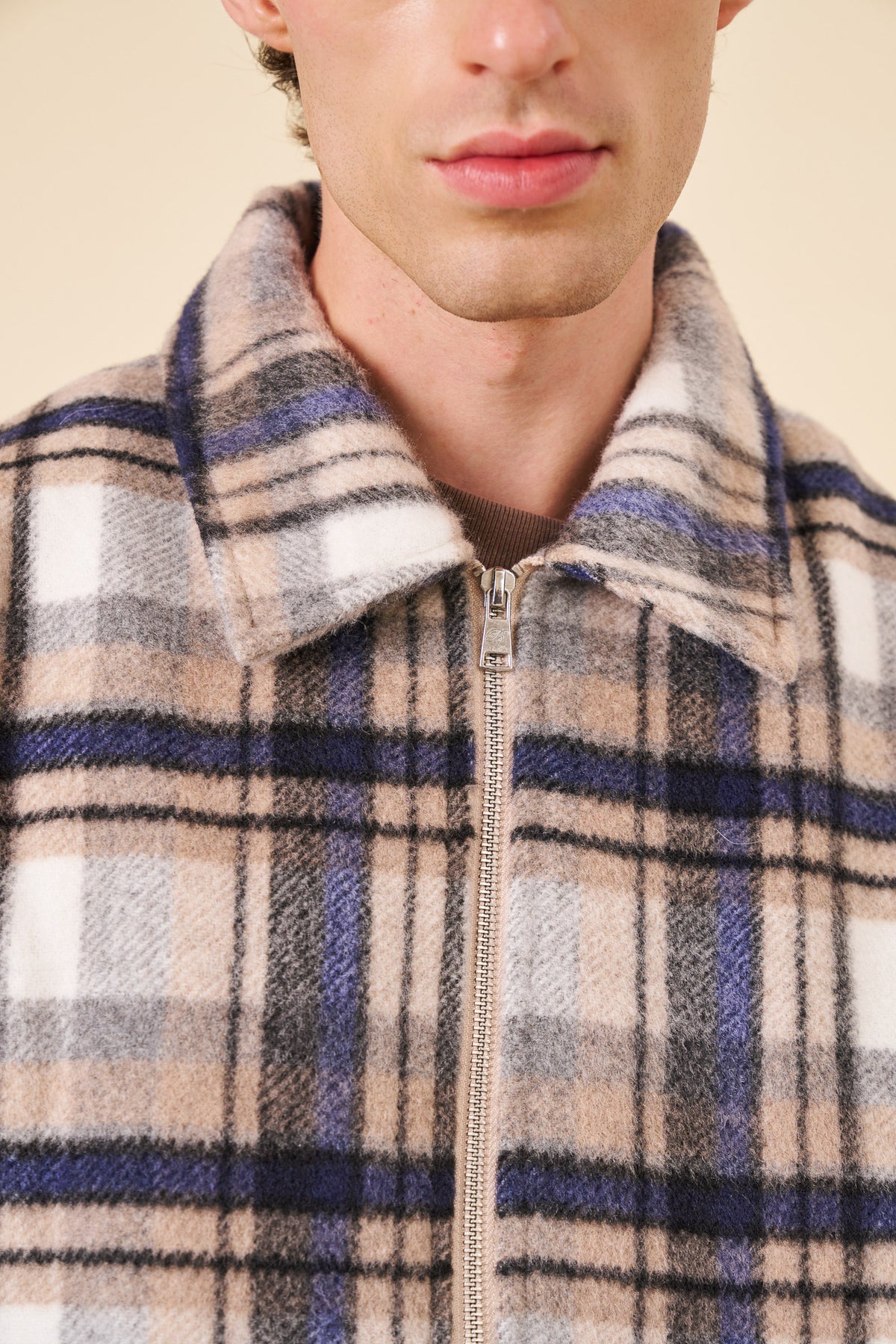 ARTHUR FLANNEL QUILTED OVERSHIRT