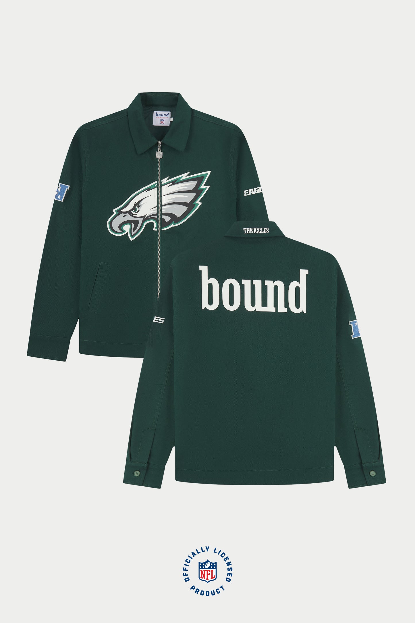 EAGLES CANVAS CHORE JACKET