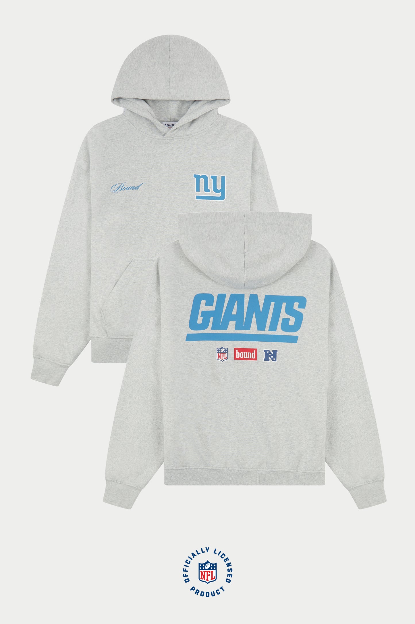 GIANTS X BOUND HOODIE - ASH GREY