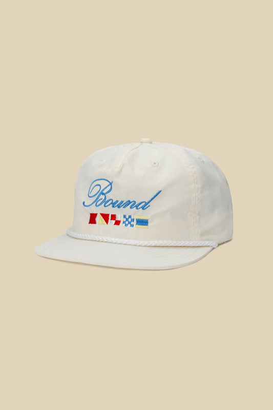 NAUTICO ROPE CAP - ECRU