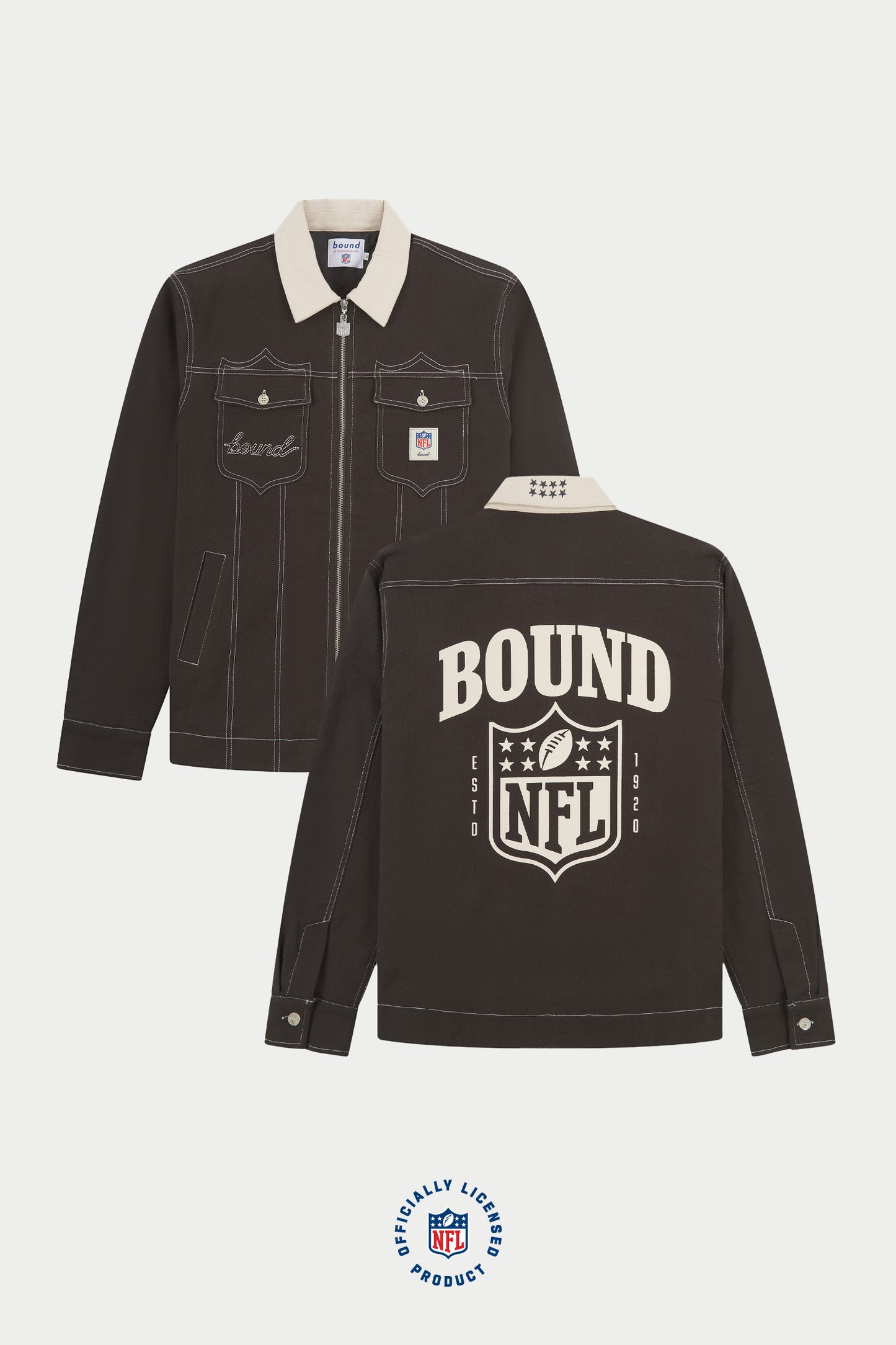 NFL VINTAGE CANVAS CHORE JACKET