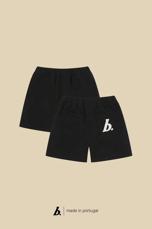 STAMP SHORTS - BLACK