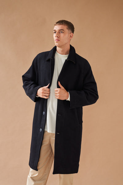 Onsmax wool trench deals coat exp