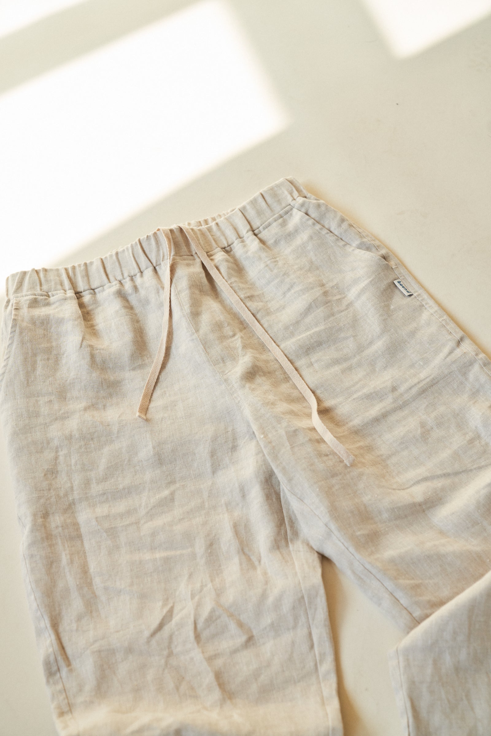Linen Baggy Pants - ALLSEAMS